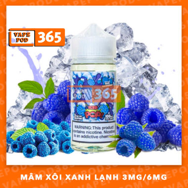 ICE POP Blue Raspberry  - Mâm Xôi Việt Quất