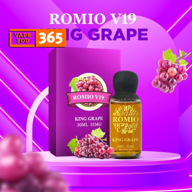 King Romio V19 King Grape 30ml - King Romio Nho Lạnh 