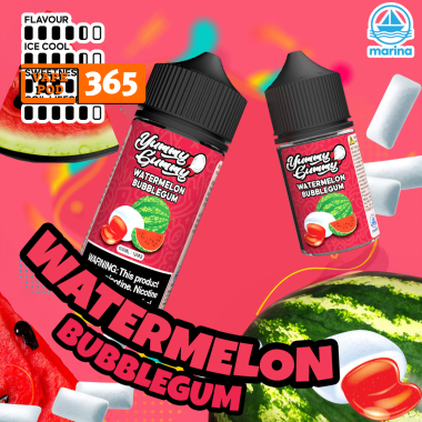 YUMMY GUMMY Watermelon Bubblegum - Kẹo Trái Cây Dưa Hấu