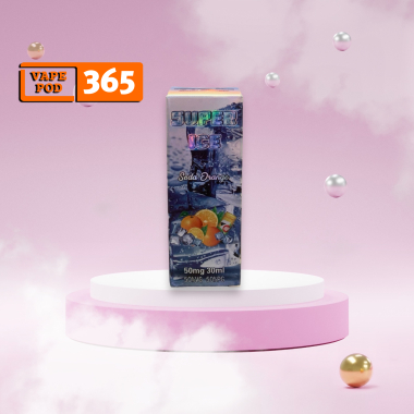 SUPER ICE Salt Nicotine 30ml 50mg Soda Cam - Soda Orange