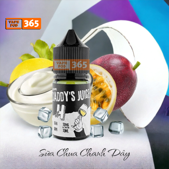 DADDY'S JUICE No 4 Passion Fruit Yogurt ( 30ml ) - Sữa Chua Chanh Dây
