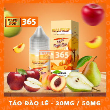 DISCOVERY SALT NIC Apple Peach Pear - Táo Đào Lê