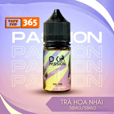 OX PASSION Trà Nhài 30ml - Tinh Dầu Salt Nic OXVA 38/58ni Jasmine Tea