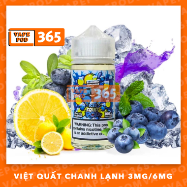 ICE POP BLUEBERRY  LEMONADE - Việt Quất Chanh