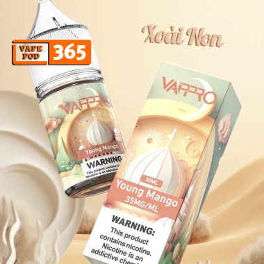 VAPPRO Salt 30ml Young Mango - Xoài Non ( Xoài Xanh )  
