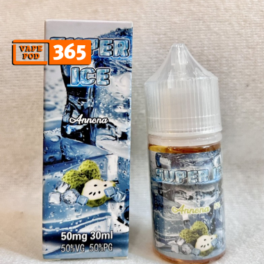 SUPER ICE Salt Nicotine 30ml 50mg Anona - Mãng Cầu Siêu Lạnh