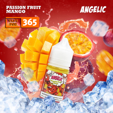 ANGELIC SALTNIC 30ml Xoài Chanh Dây - Passion Fruit Mango 30/50ni 