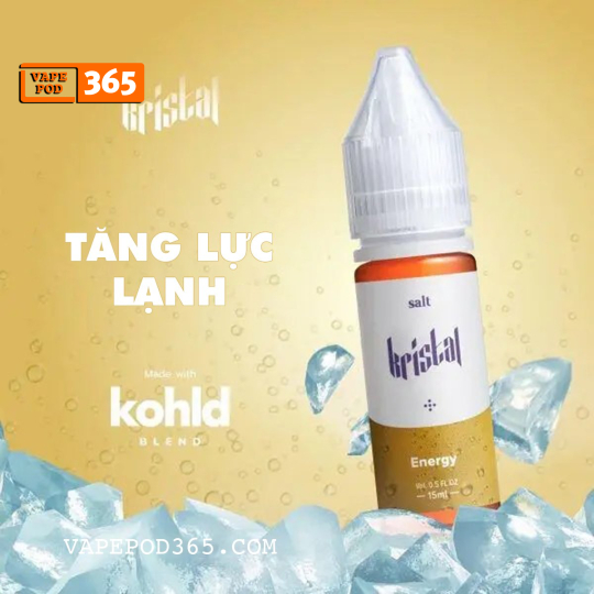 KRISTAL Salt Nic  50MG/15ml - Tinh Dầu Chính Hãng