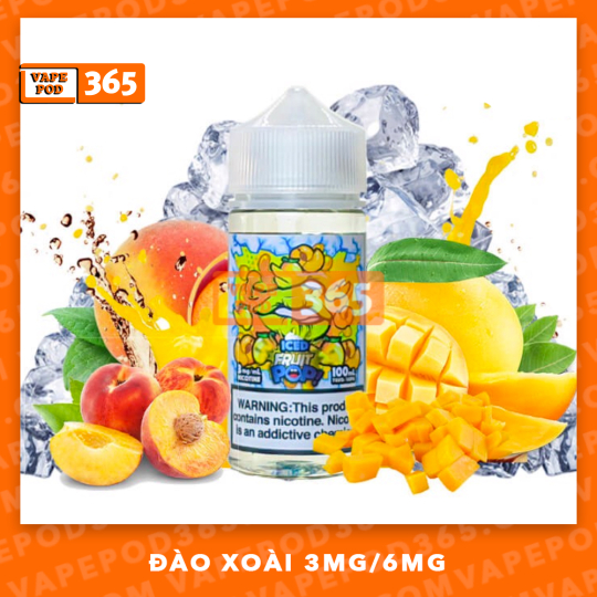ICE POP - Peach Mango - Xoài Đào Lạnh