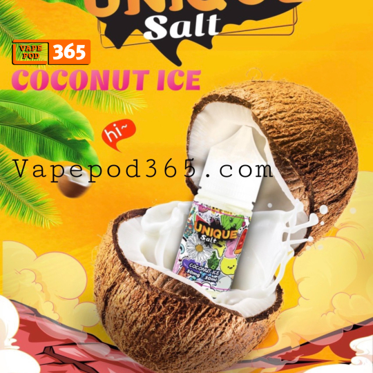 UNIQUE Salt Coconut Ice -  Kem Cốt Dừa