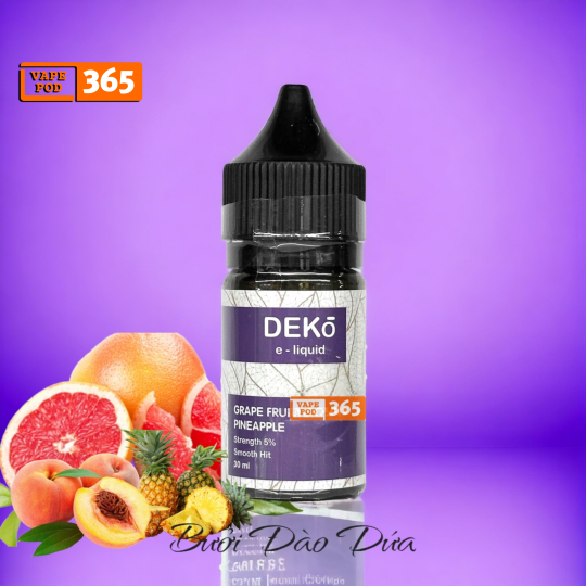 DEKO Salt Nic  Grape Fruit Peach Pinapple - Bưởi Đào Dứa