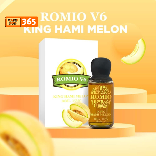King Romio Salt Nic V6 King Hami Melon 30ml - King Romio Dưa Lưới
