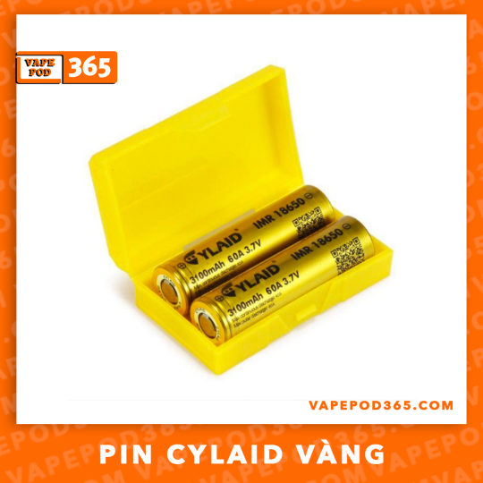 Pin Cylaid Vàng 3100 mAh 60A Chính Hãng