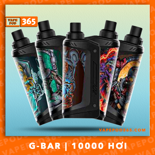 G-BAR Disposable Box 10000 Puff - Pod 1 Lần 10000 Hơi